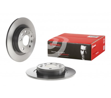 Brembo Disco de freno Trasero 08.d080.11