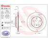 Discos de freno Trasero 09.c743.11