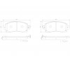 Brembo Pastillas de Freno Delantera P78028N