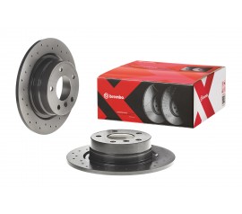 Brembo Disco de freno trasero 08.A205.1X