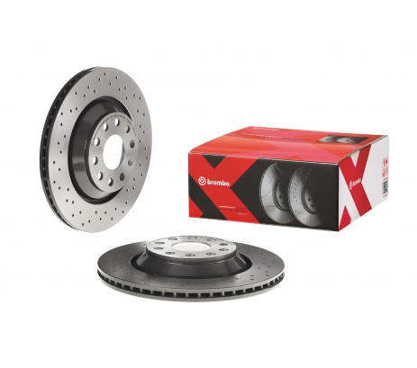 Brembo Disco de freno trasero 09.A200.1X
