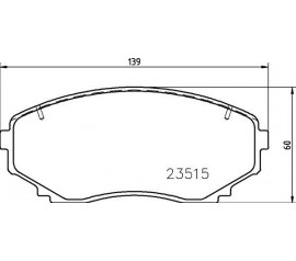 Brembo Pastillas de Freno Delantera P54059N
