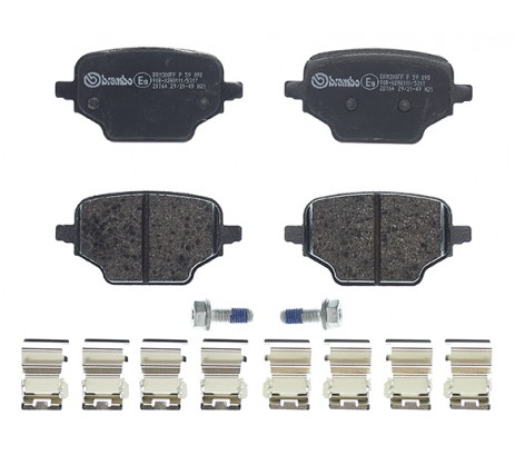 Brembo Pastillas de Freno Trasera P59098