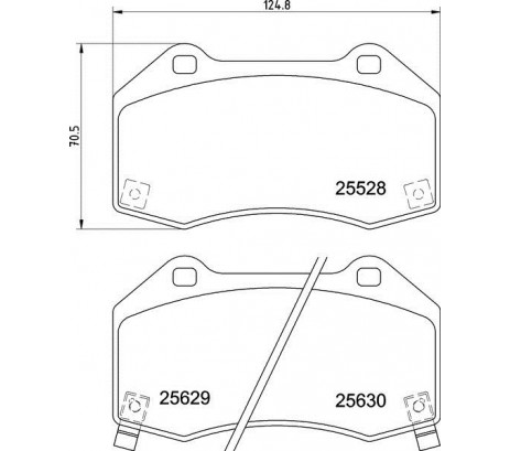 Brembo Pastillas de Freno Delantera P23182N