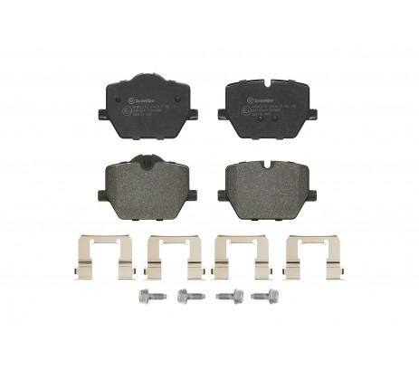 Brembo Pastillas de Freno Traseras P06116