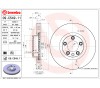 Discos de freno delanteros Brembo 09.C549.11