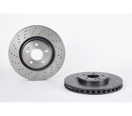 Brembo Disco de freno Delantero 09.B807.51
