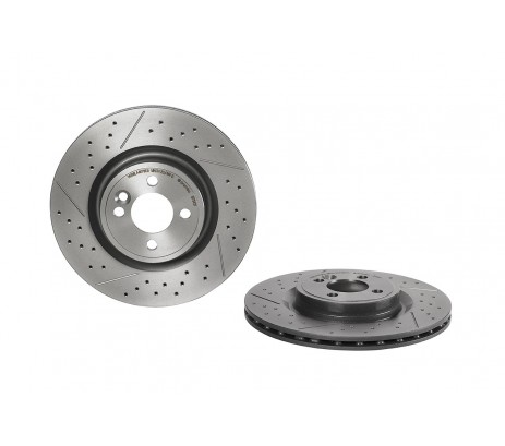 Brembo Discos de freno Delanteros 09.B754.21
