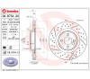Brembo Disco de freno Delantero 09.B754.21