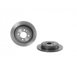 Brembo Disco de freno Trasero 08.9163.2X