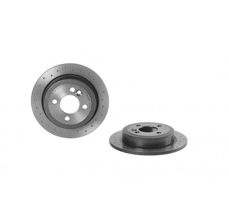 Brembo Disco de freno Trasero 08.9163.2X