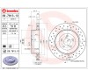 Disco de freno Trasero Brembo 09.7813.1X