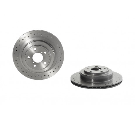 Brembo Disco de freno Trasero 09.B041.1X