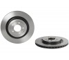 Brembo Disco de freno trasero 09.B504.11