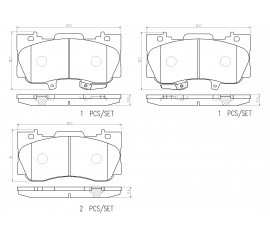 Brembo Pastillas de Freno Delantera P24227N