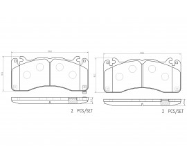 Brembo Pastillas de Freno Delantera P24227N