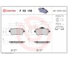 Pastillas de Freno Brembo Trasera P50156