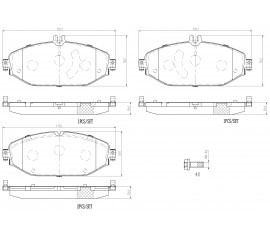 Brembo Pastillas de Freno Delantera P50124N