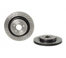 Disco de freno trasero Brembo 09.B710.11