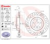 Brembo Disco de freno trasero 09.B710.11