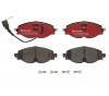 Pastillas de Freno Brembo Delanteras P85126X
