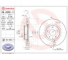 Disco de freno delantero Brembo 09.C652.11