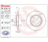 Disco de freno trasero Brembo 08.A759.11