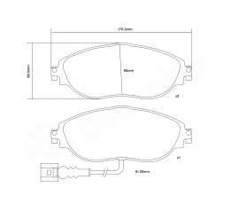 PASTILLAS SPORT Delanteras Brembo HP2 07.B314.81 Calle-Pista