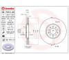 Disco de freno delantero Brembo 09.7010.21