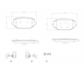 Brembo Pastillas de Freno Delantera P61142