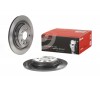 Disco de freno trasero Brembo 08.A537.11