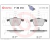 Brembo Pastillas de Freno delanteras P86018