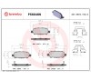 Brembo Pastillas de Freno Trasera P56046N