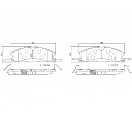 Brembo Pastillas de Freno Delantera P24178N