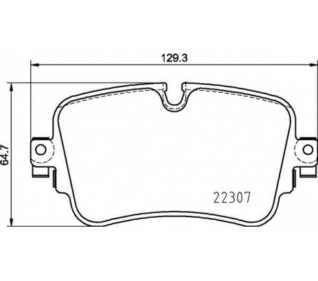  Brembo Pastillas de Freno Traseras P85161N