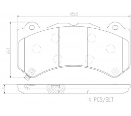 Brembo Pastillas de Freno Delanteras P37018N