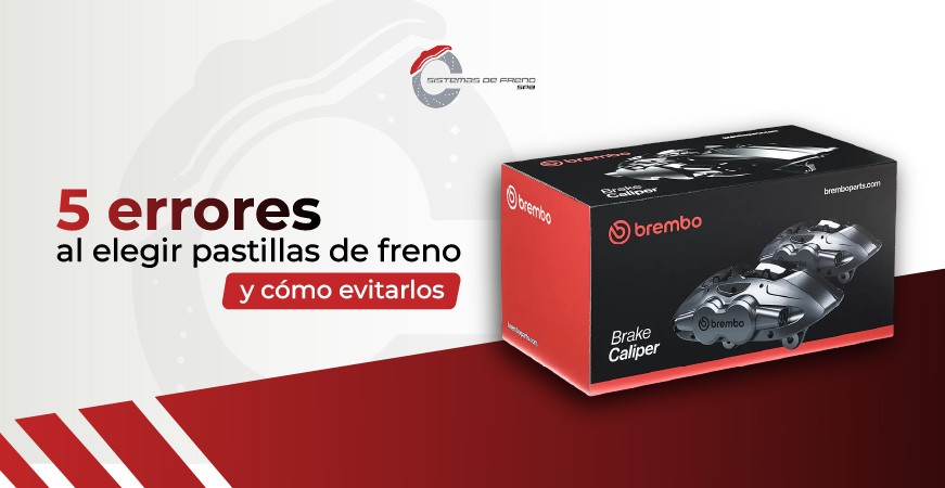 Entrada Blog 5 errores al elegir pastillas de freno (y cómo evitarlos)
