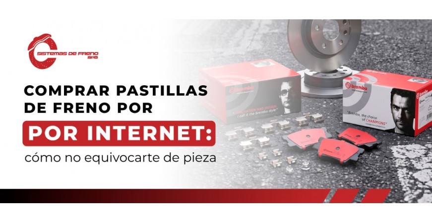 Comprar pastillas de freno por internet: cómo no equivocarte de pieza