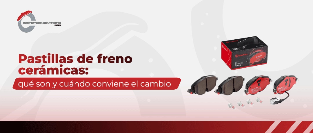 Pastillas de freno cerámicas: qué son y cuándo conviene el cambio